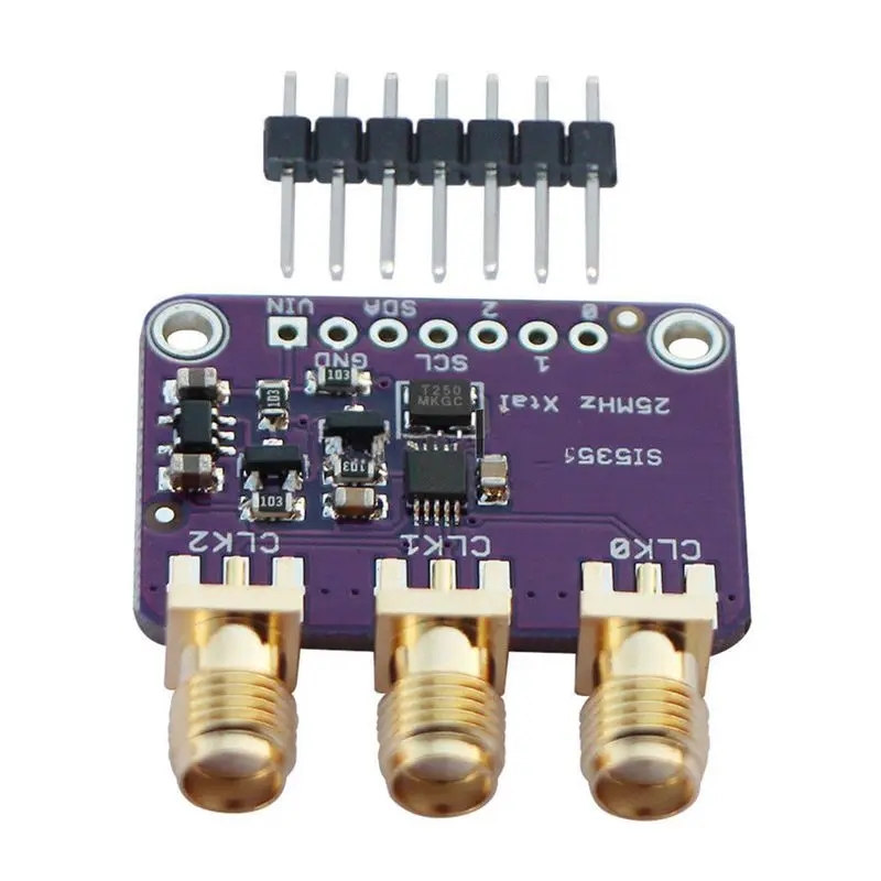 Si5351A igc 25 МГц генератор часов коммутационная плата 8 кГц до 160 для Arduino | Инструменты