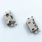 100 шт., мини-разъем Micro USB 5pin, мобильный зарядный порт для Motorola Moto C Plus XT1723 XT1724, замена для ремонта