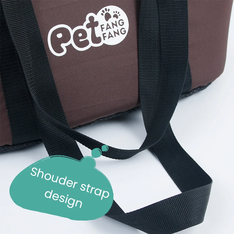 

Single-Shoulder Pets Backpack Handbag Breathable Pet Bag Outdoor Travel Puppy Foldable Soft Dog Cat Backpack Carrier