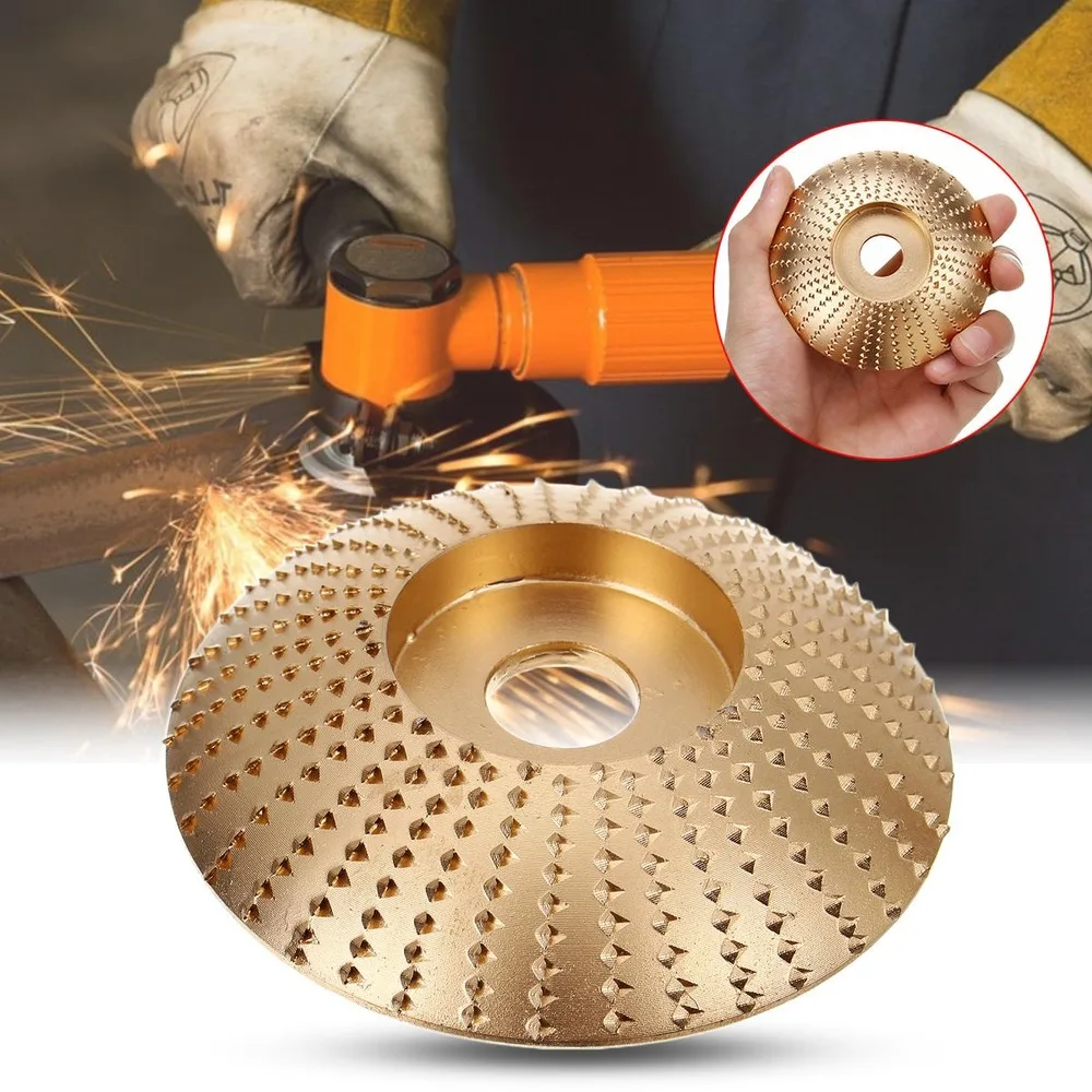 JUSTINLAU Arc 85x16 мм Золотой резной диск для дерева шлифовальный круг роторный инструмент абразивный шлифовальный диск Деревообрабатывающие инс...
