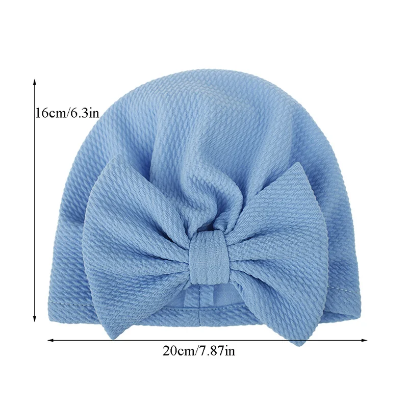 

Cotton Baby Hat Newborn Baby Infant Baby Cap Newborn Baby Beanie Top Bow Knot Newborn Photography Props Baby Turban