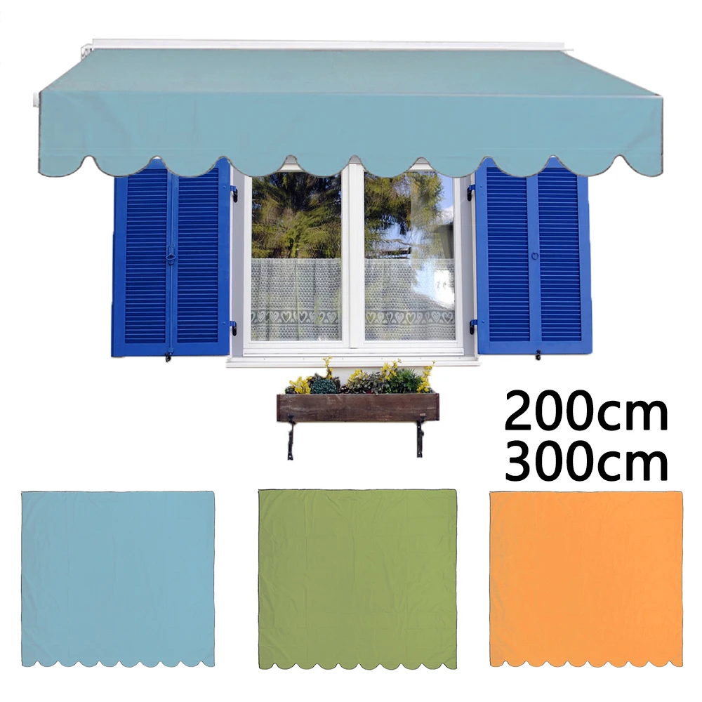 Водонепроницаемый навес от солнца для сада патио защиты УФ блок бассейна тент