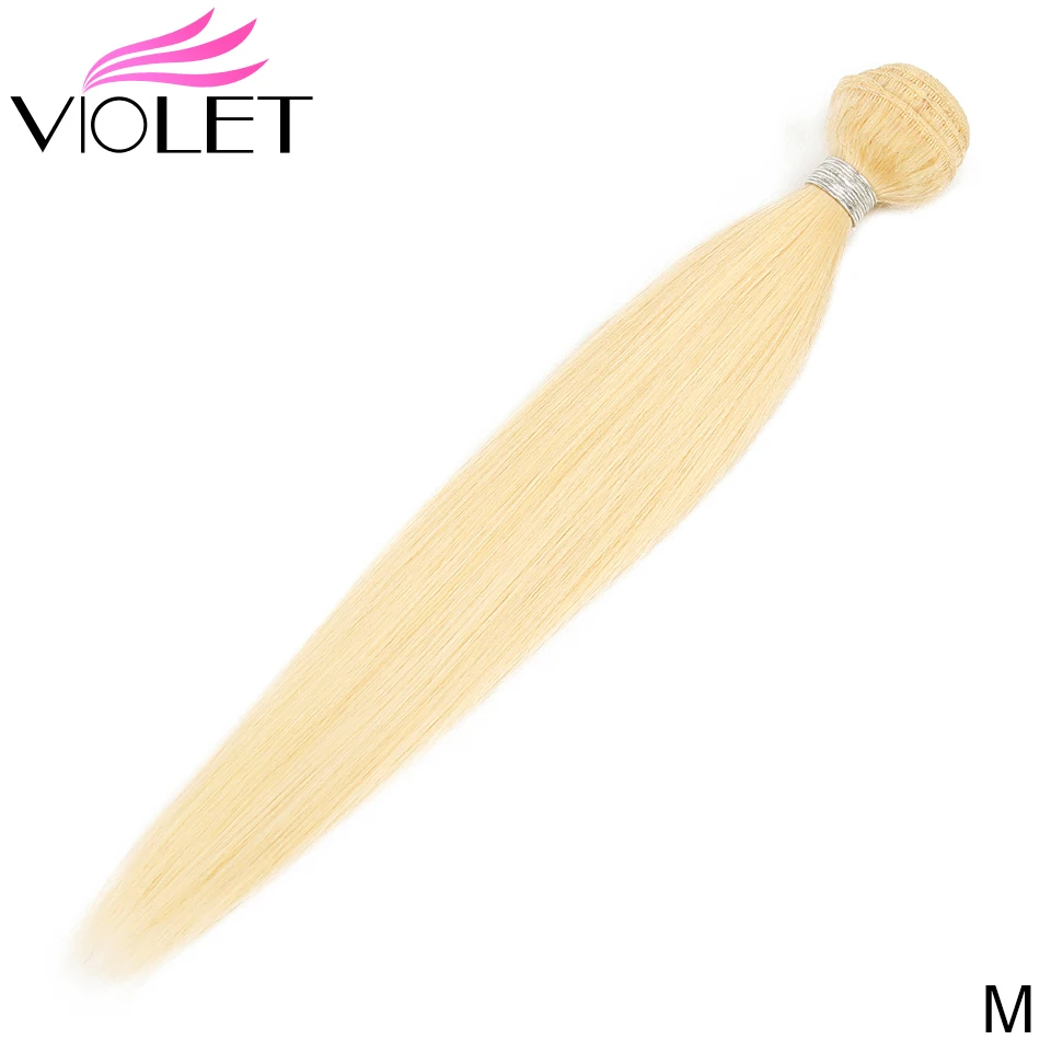 Чистый 613 светлые волосы бразильские локоны Weave bundle s прямой 1 bundle Remy человеческих волос расширения 10-24 дюйм(ов) ов