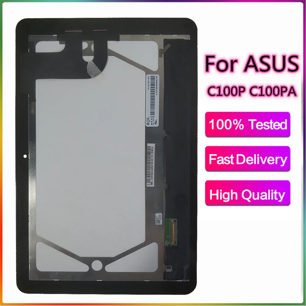 ЖК дисплей и дигитайзер сенсорного экрана в сборе с рамкой для ASUS Chromebook Flip 10 1