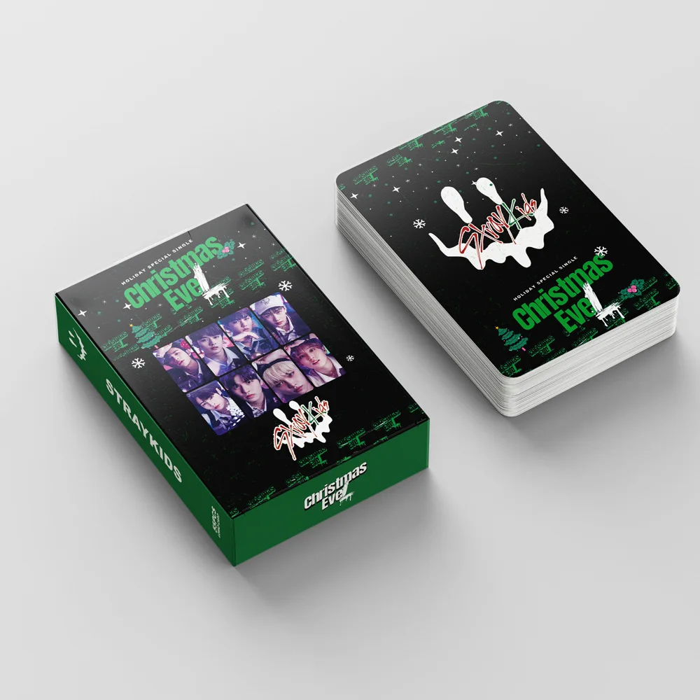 55pcs/set Kpop Stray Kids Lomo Cards HD Photocards Christmas Evel New Plbum Music NO EASY GO LIVE Korean Fashion Postcard - купить по