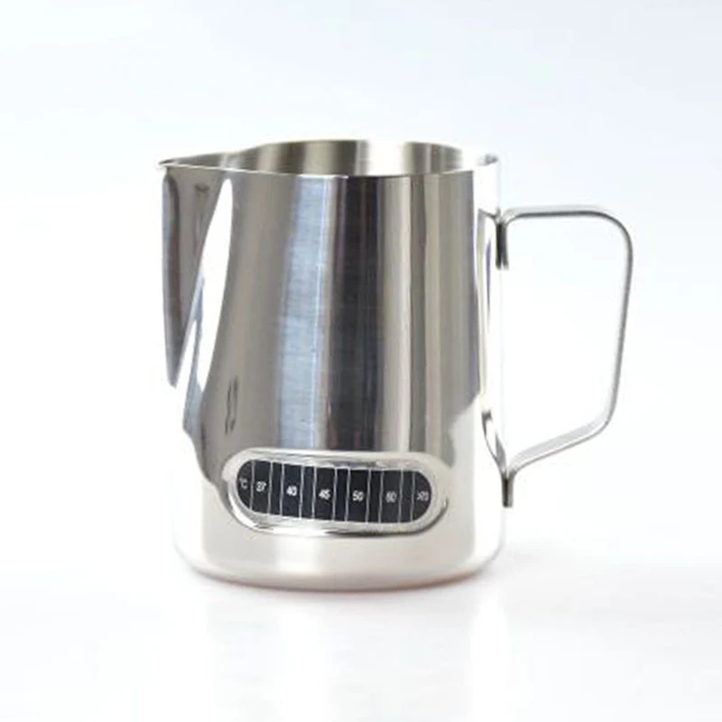 600ml Stainless Steel Coffee Pot Pull Flower Temperature Display Pitcher Milk Water Pots Kettles Teapot Cup Mug Drinkware | Дом и сад