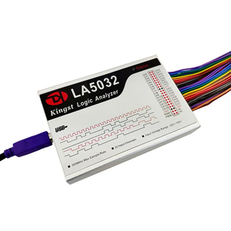 Новый логический анализатор USB LA5032 500 МГц Макс частота дискретизации 32 канала 10B