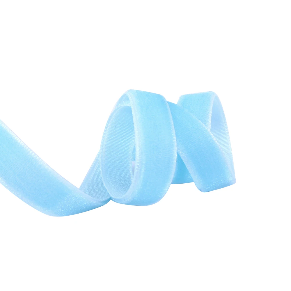 Аксессуары Давида 5 ярдов/рулон 3/8 &quot9 мм бархатная лента неэластичное ремесло