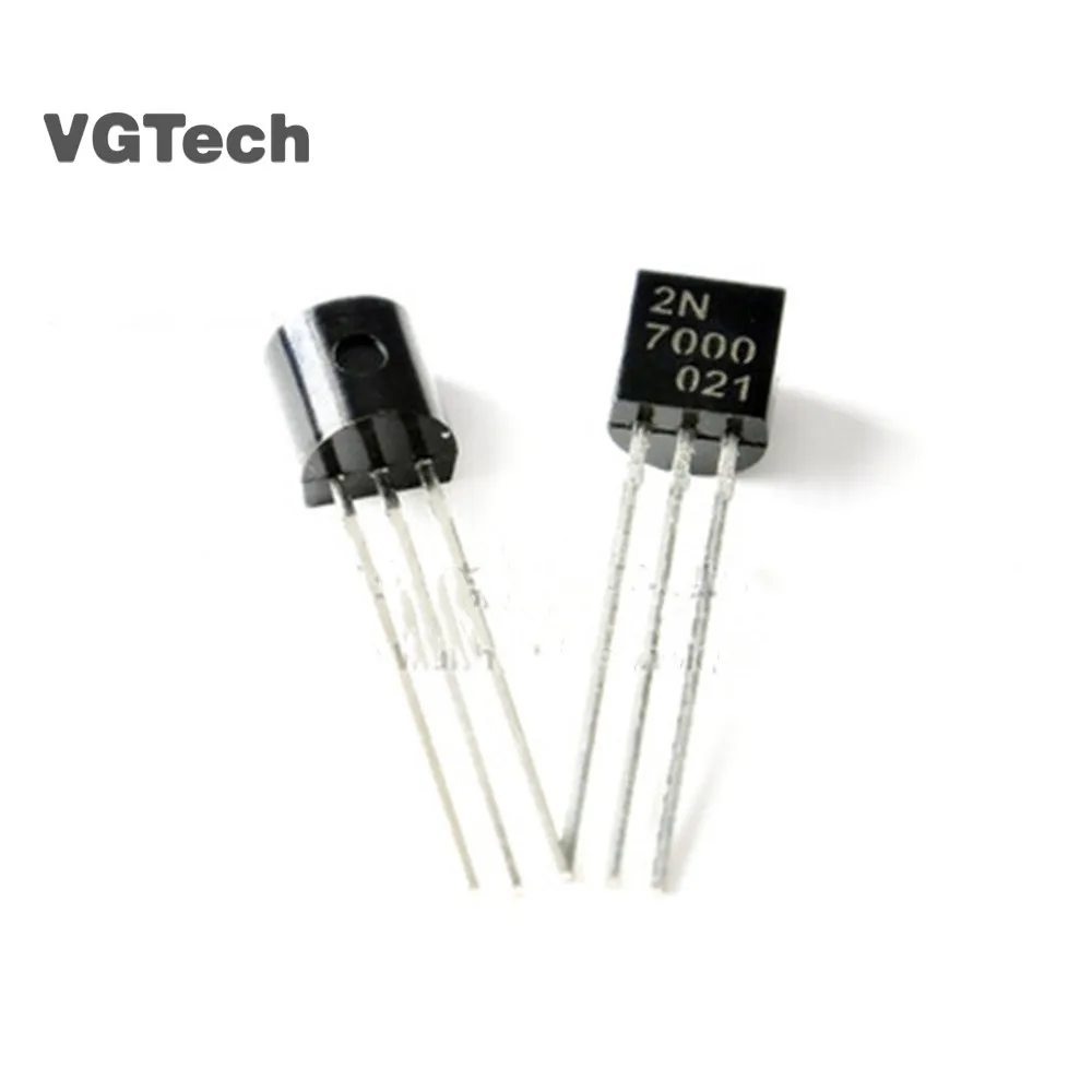 

20 шт. 2N7000 TO92 маленький сигнал MOSFET 200 mAmps, 60 вольт N-Channel TO-92 оригинальный и новый