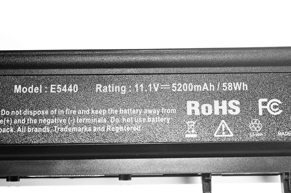 4400mAh 11,1 v для Dell Latitude E5440 E5540 3K7J7 970V9 9TJ2J N5YH9 TU211 VV0NF 451-BBID 451-BBIE 312-1351