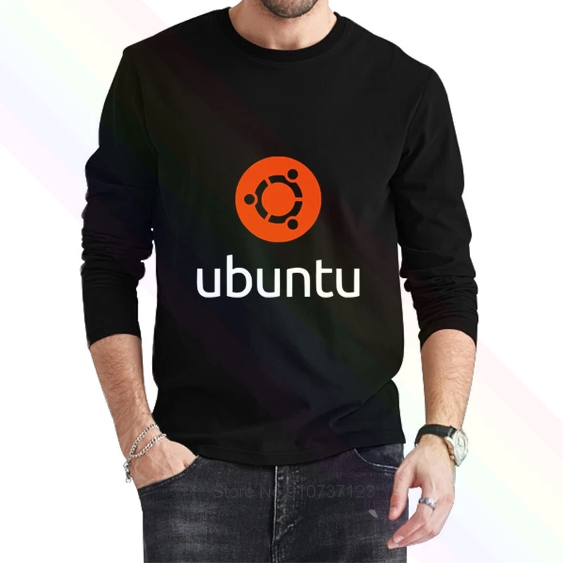 Ubuntu (убу́нту-операционная система Linux логотип классический комплект из черной