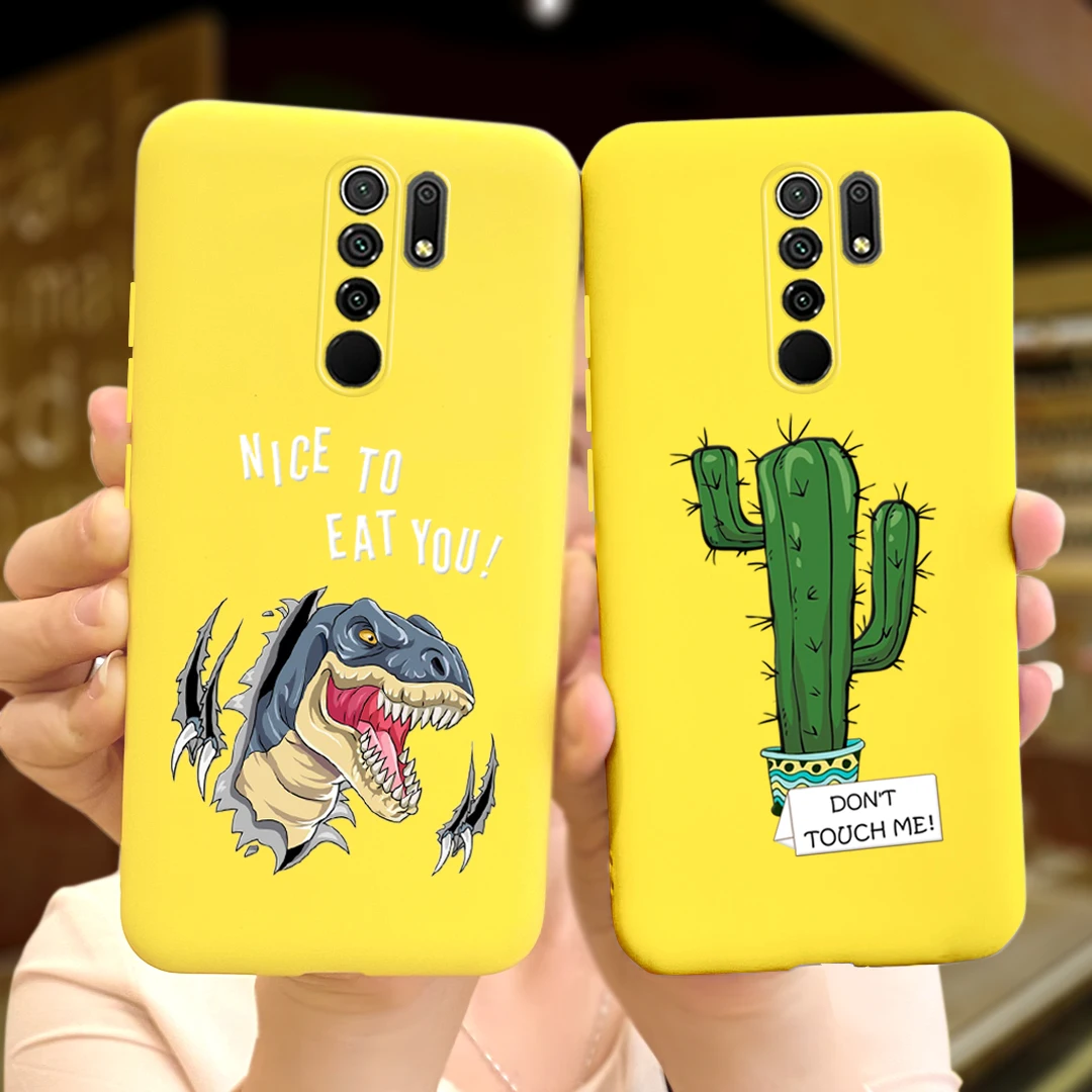 Чехол для глобальная версия xiaomi Redmi 9 силиконовая Мягкая задняя крышка из ТПУ 6 53