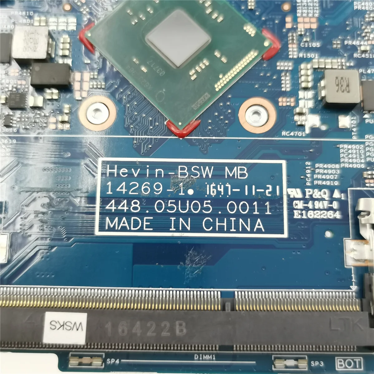 Материнская плата для ноутбука HP Pavilion 11-K x360 11-K128CA 828895-001 828895-601 14269-1 с процессором