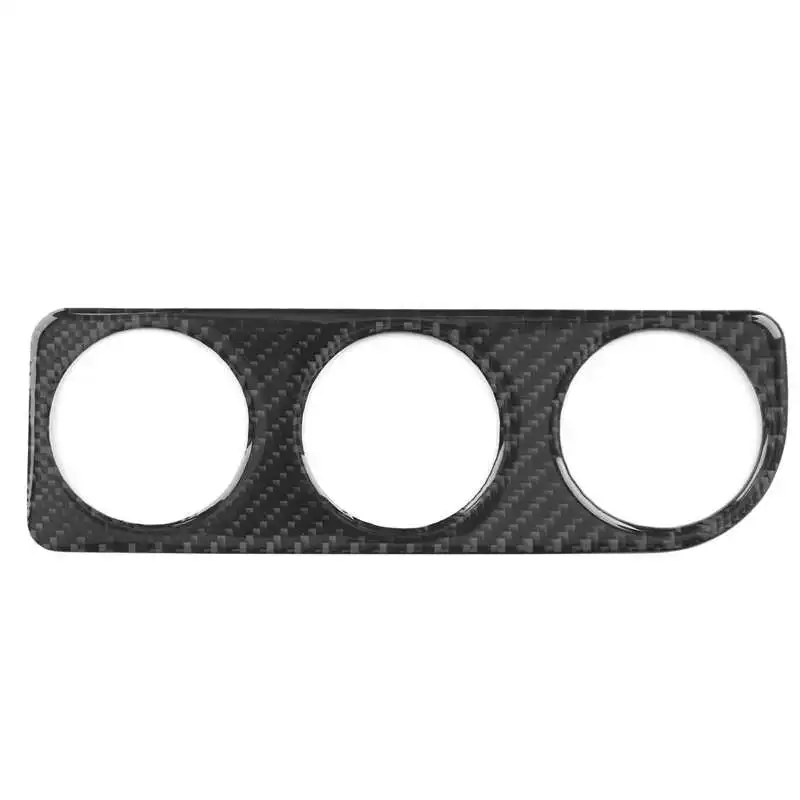 

Console AC Control Panel Cover Switch Button Frame Trim Carbon Fiber Fit for Toyota Corolla 2014-2018 New