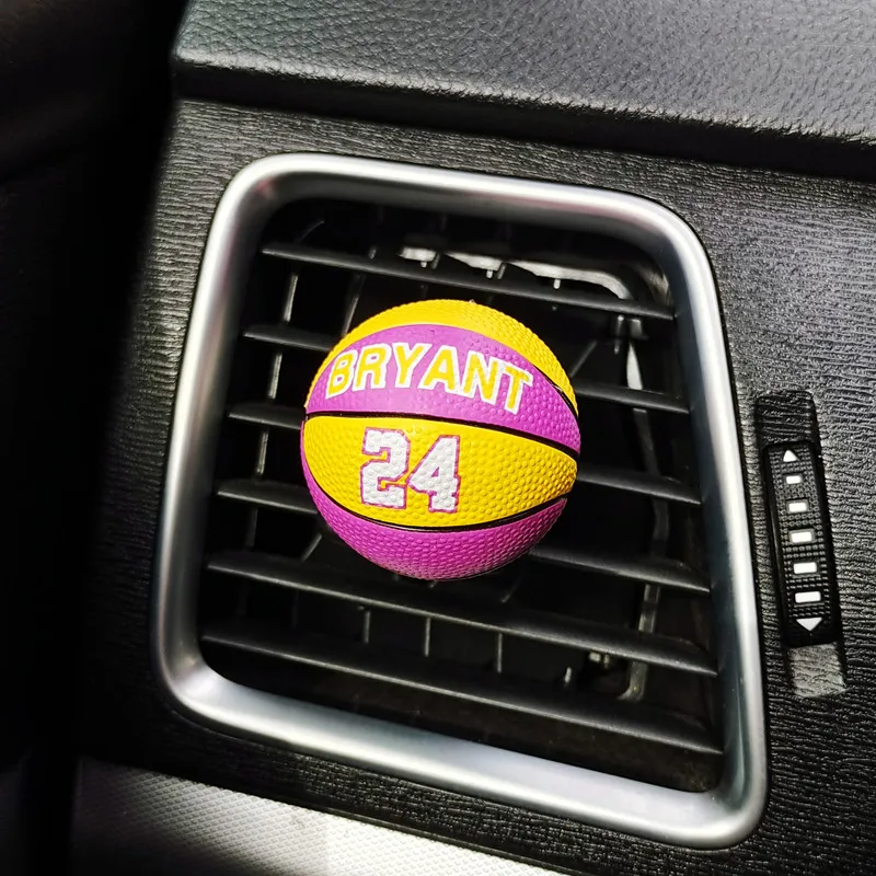 

Bryant Basketball Car Air Freshener Bryant Commemorate Basketball Model Car Accessories Interior Creativity Emulation Car Decor
