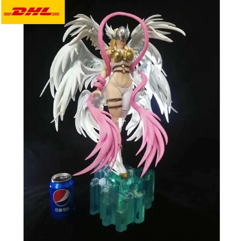 2" Аниме сексуальные фигурки статуя Digimon Adventure бюст Angewomon полноразмерный портрет 1/4 масштаб GK фигурка игрушка коробка 56 см V653