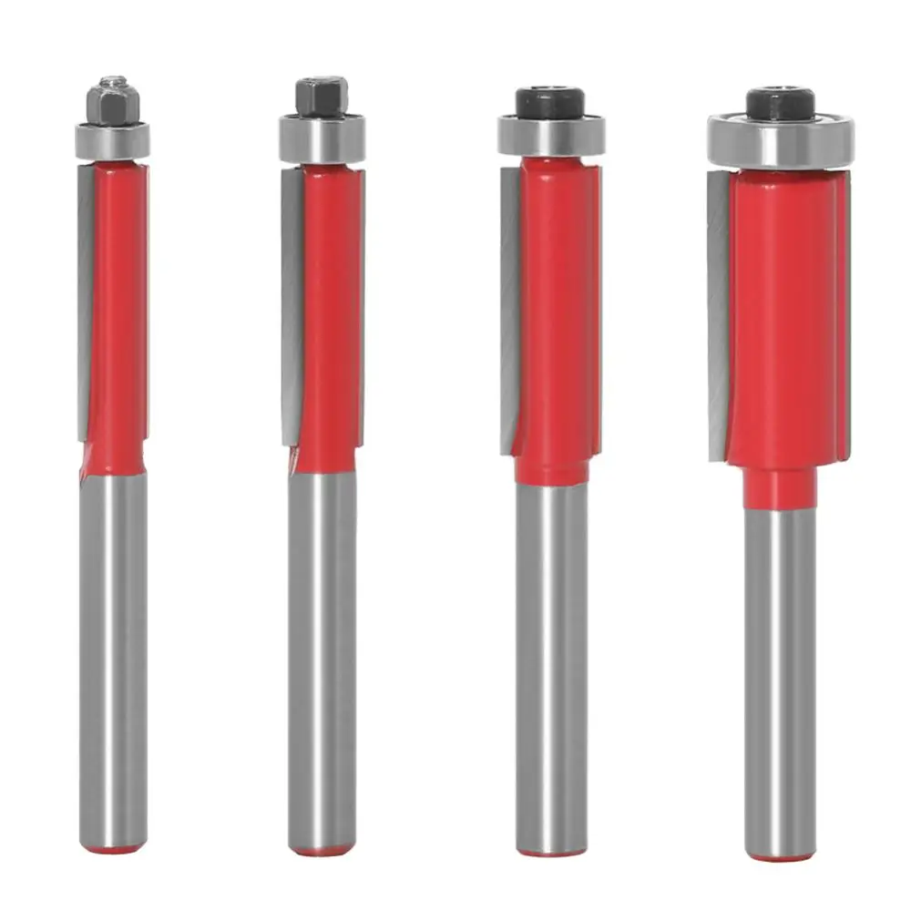 Концевой подшипник концевой фрезы для деревообработки 1 шт. 6 мм 1/4 дюйма|Фреза| |