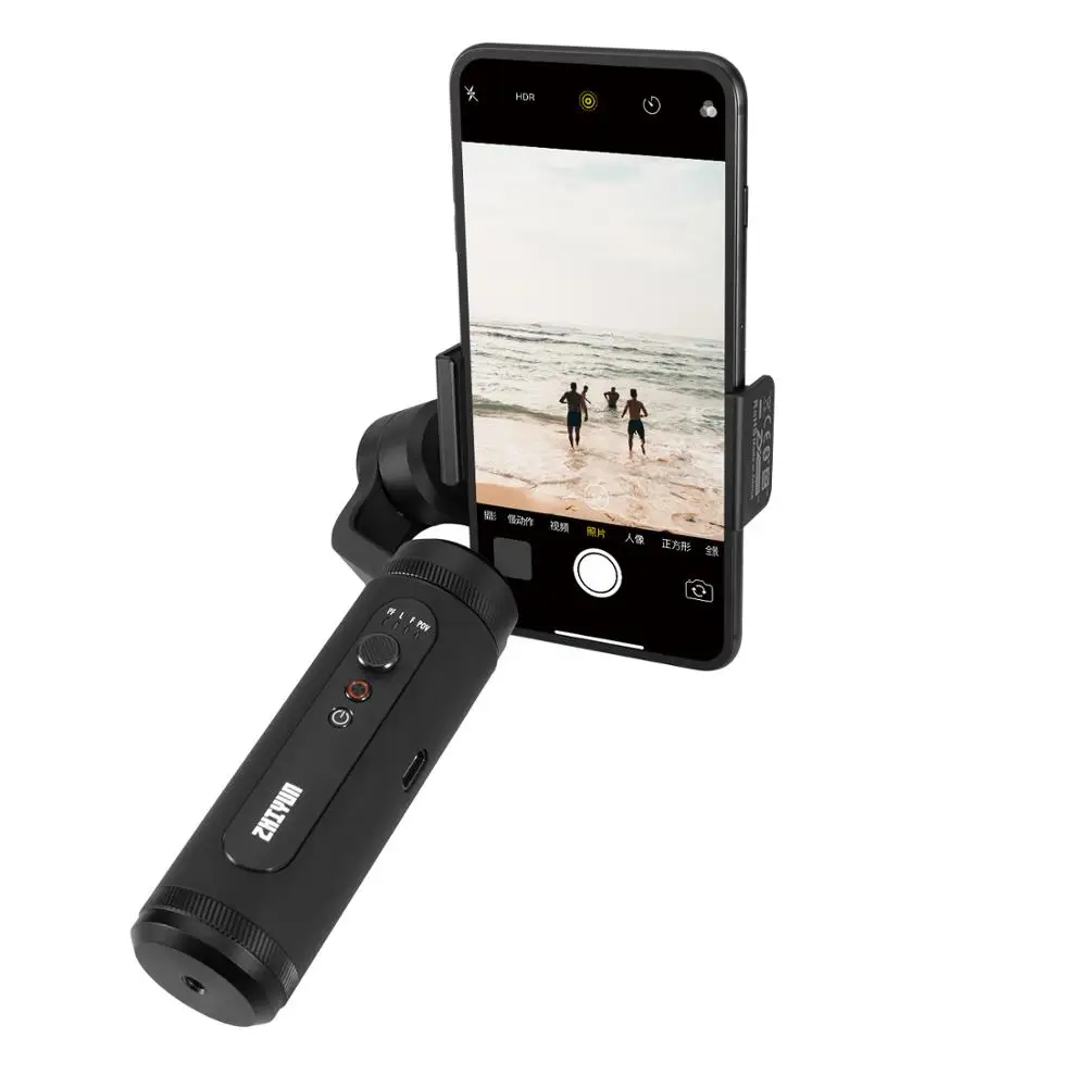 3 осевой ручной карданный подвес Zhiyun Smooth Q2 маленький карманный размер 1 сек