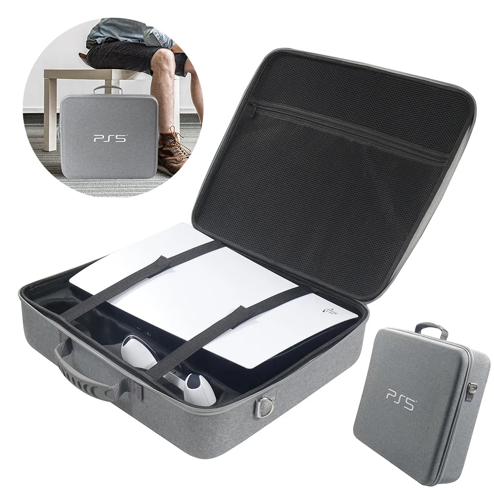 

Game Controller Storage Bag For ps5 shockproof Gamepad Carry Case Controller Housing Shell For PS5 waterproof Portable Cover