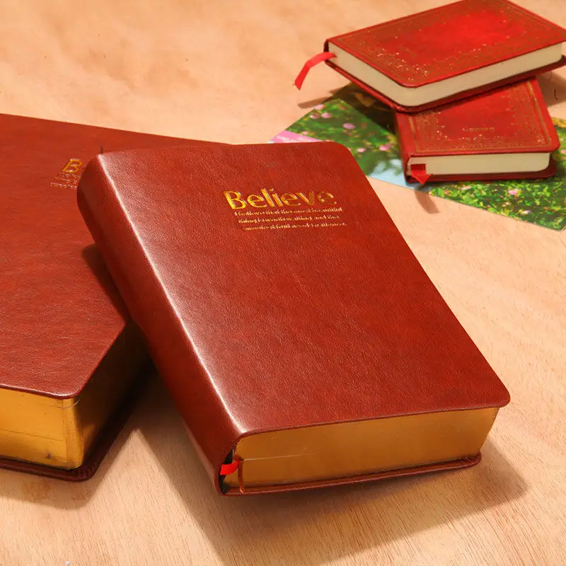 

A6 540 страниц сверхтолстая кожа утолщенный дневник записная книжка ученический блокнот необычная тонкая книга 17x12x см