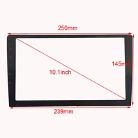 250145239mm tempered glass protective film sticker for 10 1 inch car radio stereo dvd gps touch full lcd screen 250x145x239mm