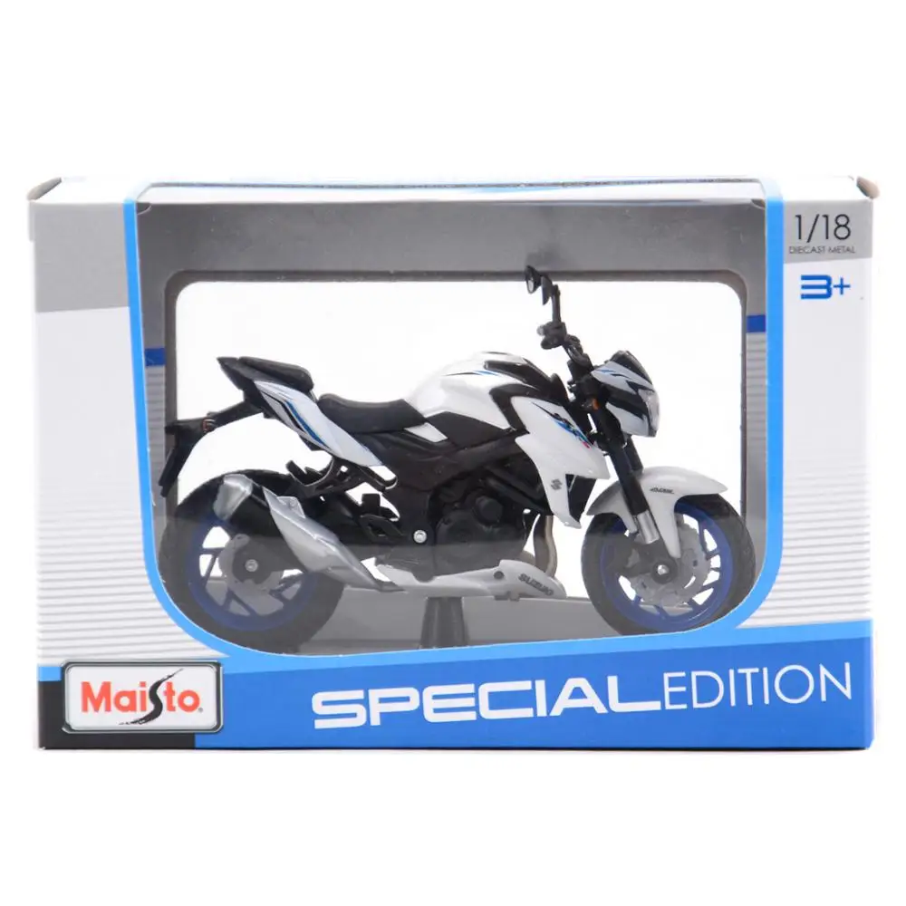 

Maisto 1:18 Suzuki GSX-S750 ABS Static Die Cast Vehicles Collectible Hobbies Motorcycle Model Toys