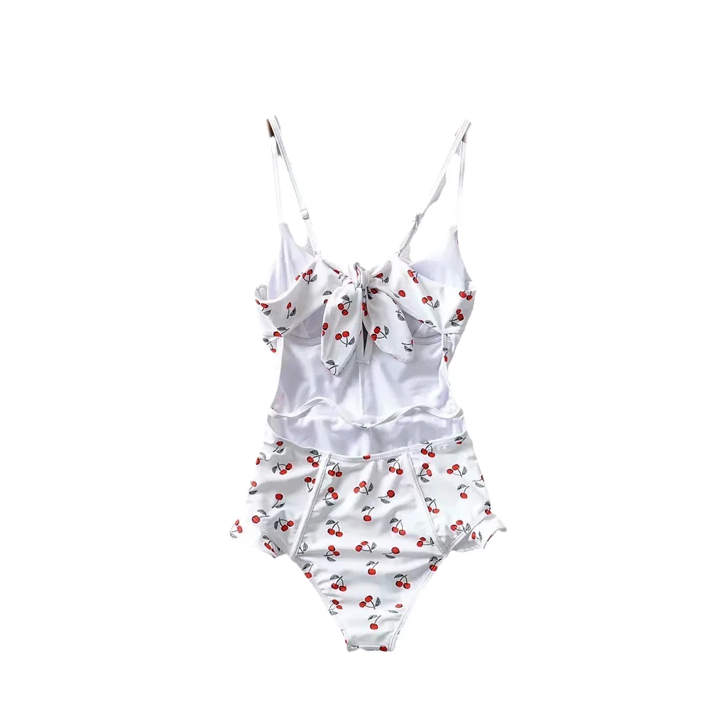 

Women's Swimsuit one piece 2021 Bikini set Woman Clothes Bikinis Sexy Summer Bathing Suits Beach Underwear Printed Tether