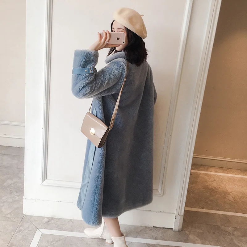 Новинка 2019 зимнее повседневное женское кашемировое комбинированное меховое