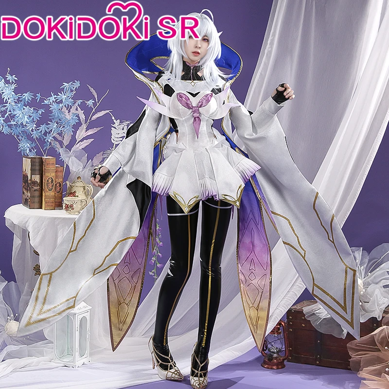 PRE SALE DokiDoki SR игры Fate Косплэй Fate/Grand для Мерлин (прототип) Этап 4 костюм| |