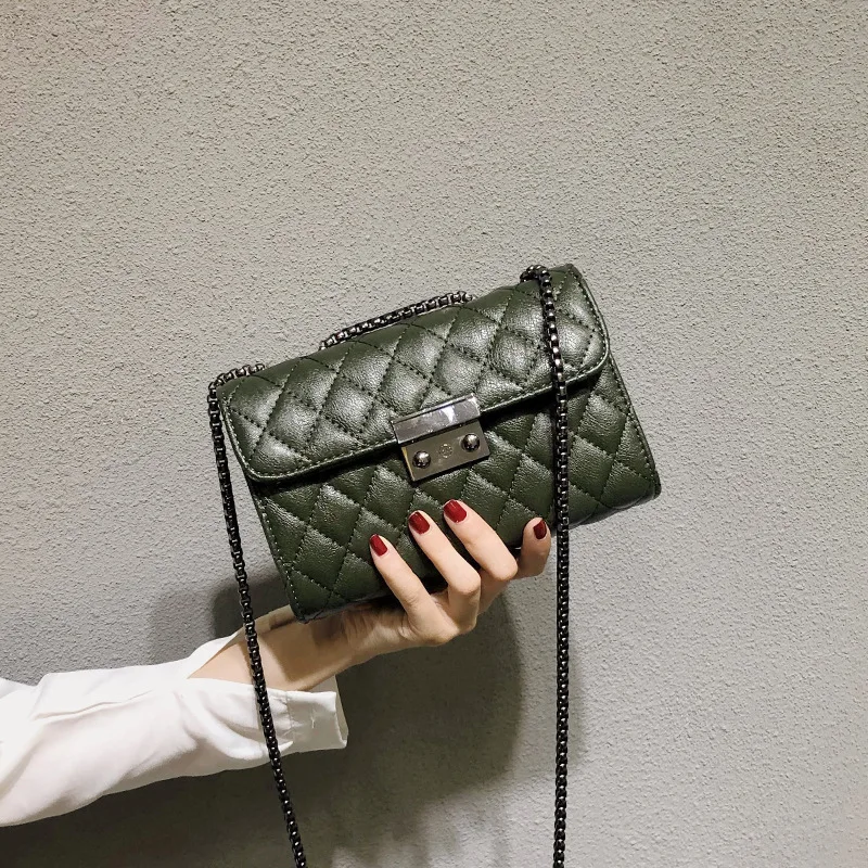 Женская сумка на цепочке новинка 2019 через плечо Ретро стиль маленькая xiangfeng