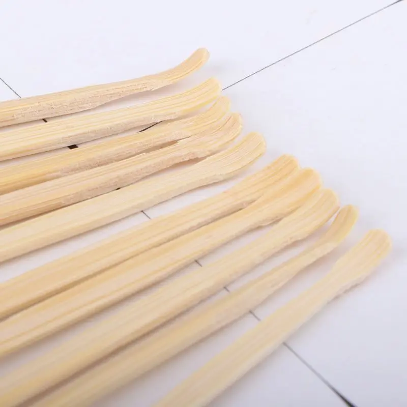 

Cute Mini Doll Earpicks Wood Bamboo Ear Picks Wax Remover Cleaner Ear Care Tool