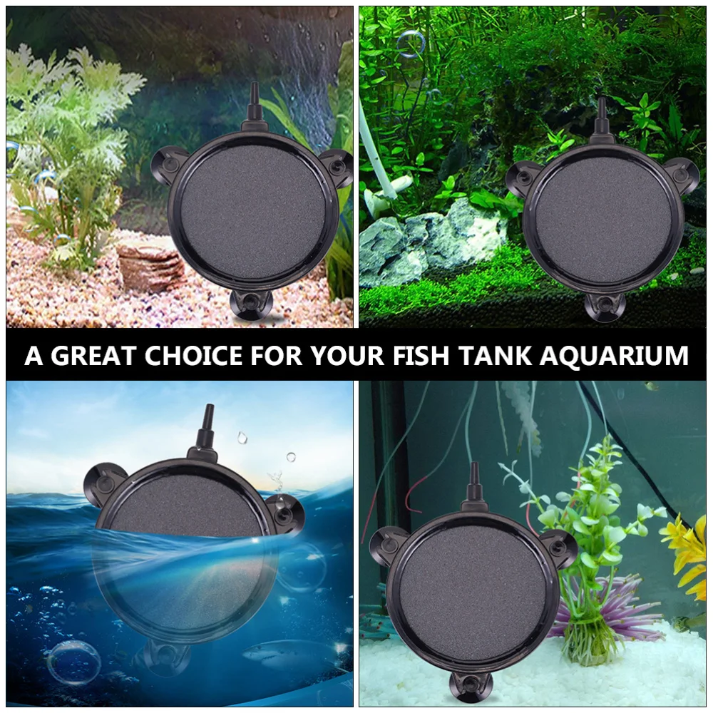 

4pcs Air Stone Aquarium Oxygen Stone Sucker Silent Fish Tank Bubble Diffuser