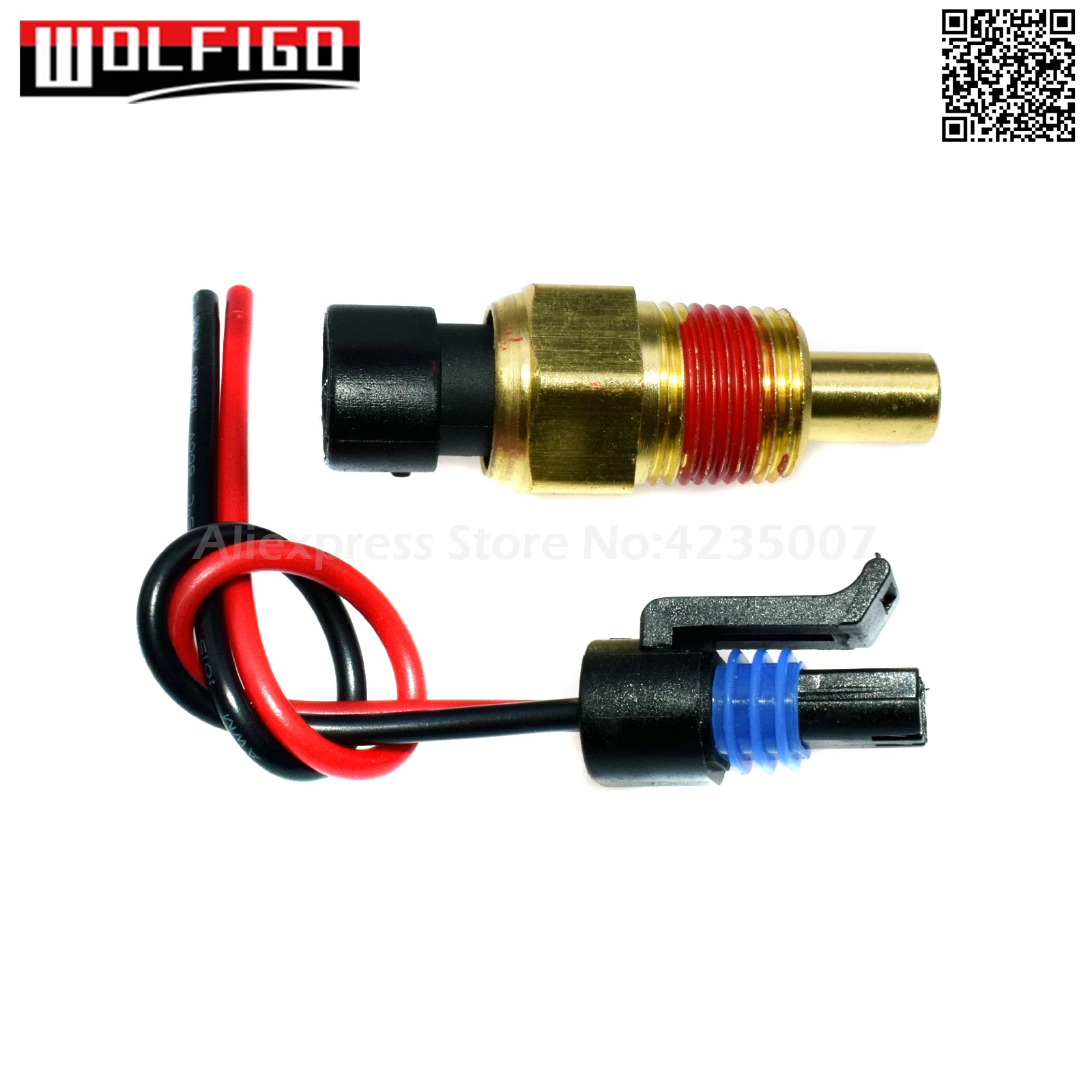 WOLFIGO Fit GMC Buick Lucerne Cadillac Jeep Chevrolet хладагент датчик температуры W/косичка 8121463120,88987993, 12146312,15326386