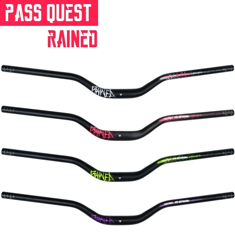 PASS QUEST дождь MTB горный велосипед руль из алюминиевого сплава 31 8x750мм для BMX AM DH Tupo и