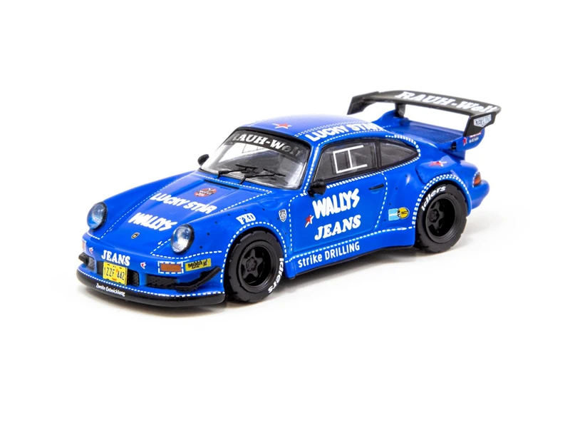 

Tarmac works 1:64 RAUH Welt Begriff RWB 930 Wally's Jeans Diecast Model Car