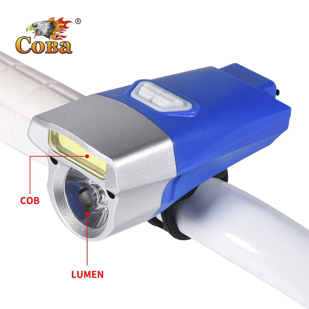 COBA светодиодный велосипедный светильник водонепроницаемая велосипедная лампа