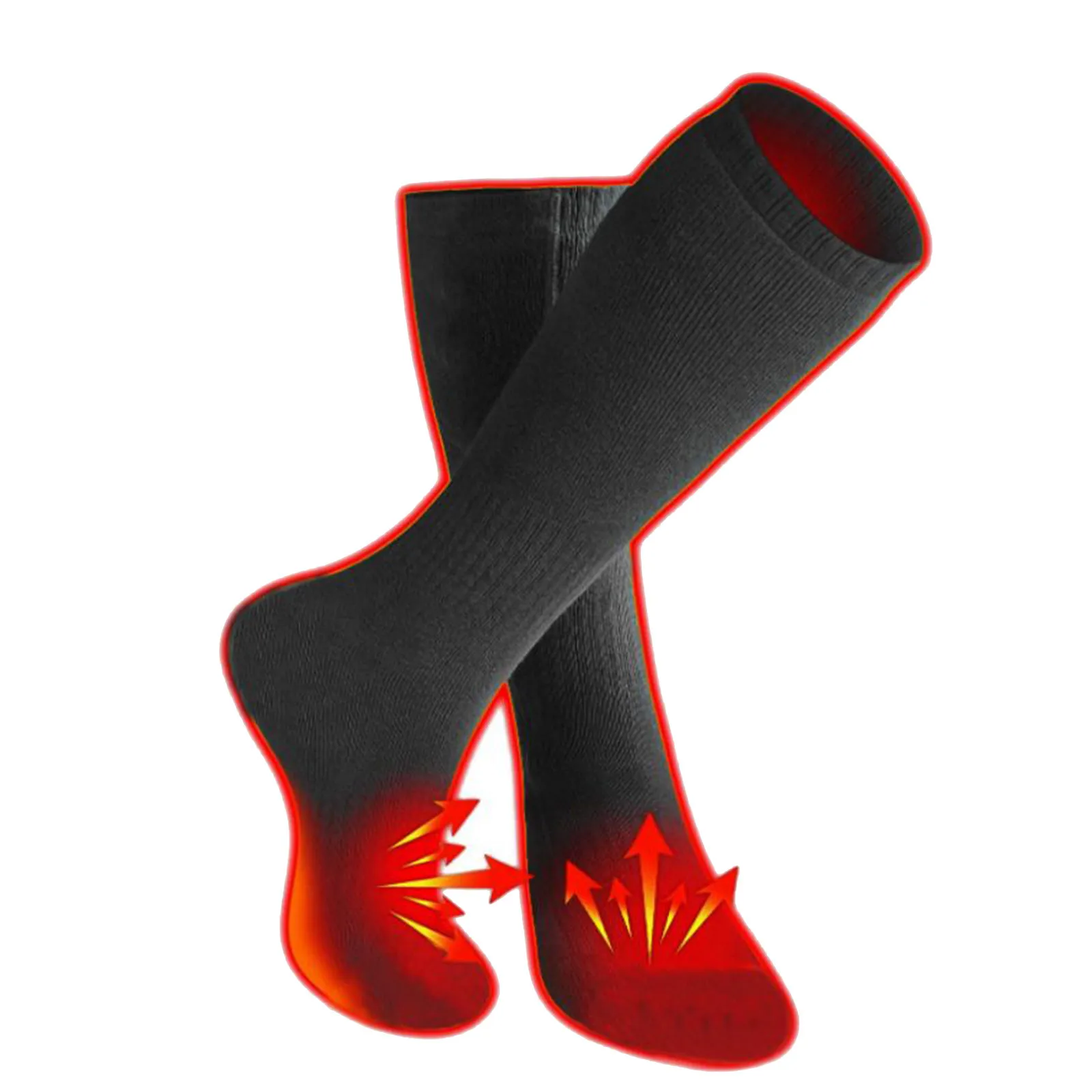 Носки с электроподогревом зимние для мужчин и женщин обувь езды на мотоцикле