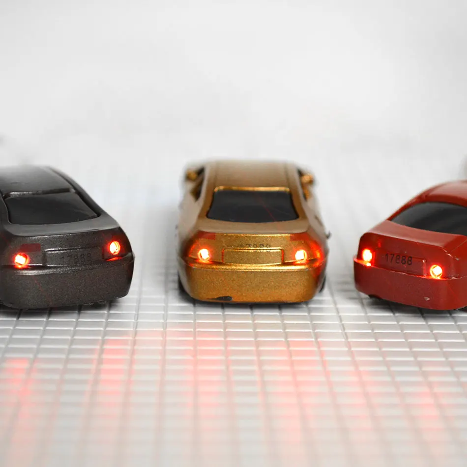 Светильник легкого автомобиля в масштабе 1:100 для архитектурной компоновки