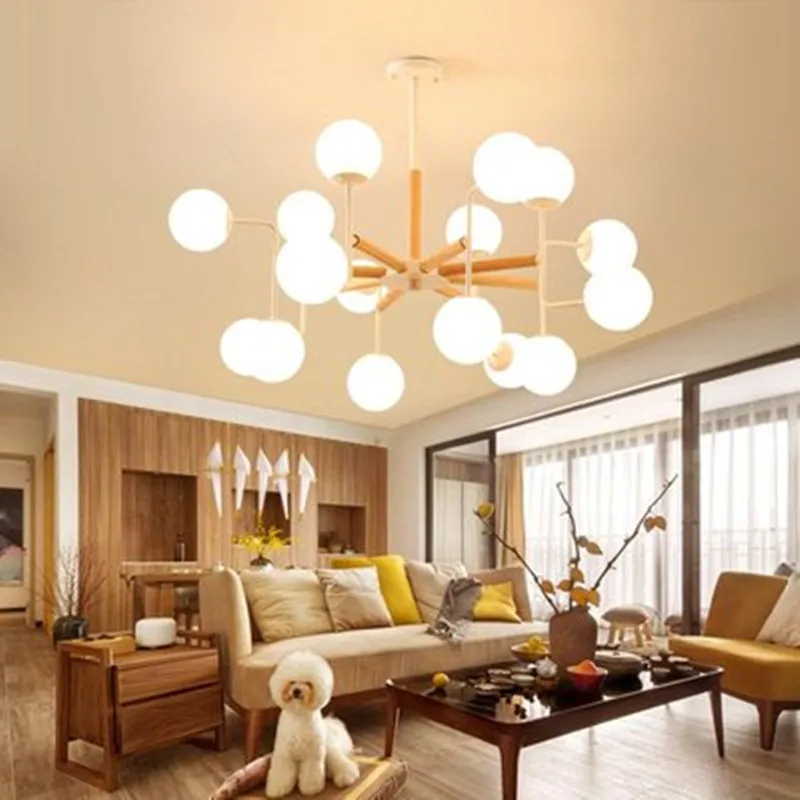 Уникальный дизайнерский креативный подвесной светильник в стиле пост модерн с