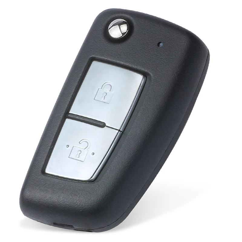 KEYECU 2 кнопки 433 МГц PCF7961M откидной дистанционный ключ для Nissan Qashqai J11 Pulsar C13 Juke F15 X-Trail