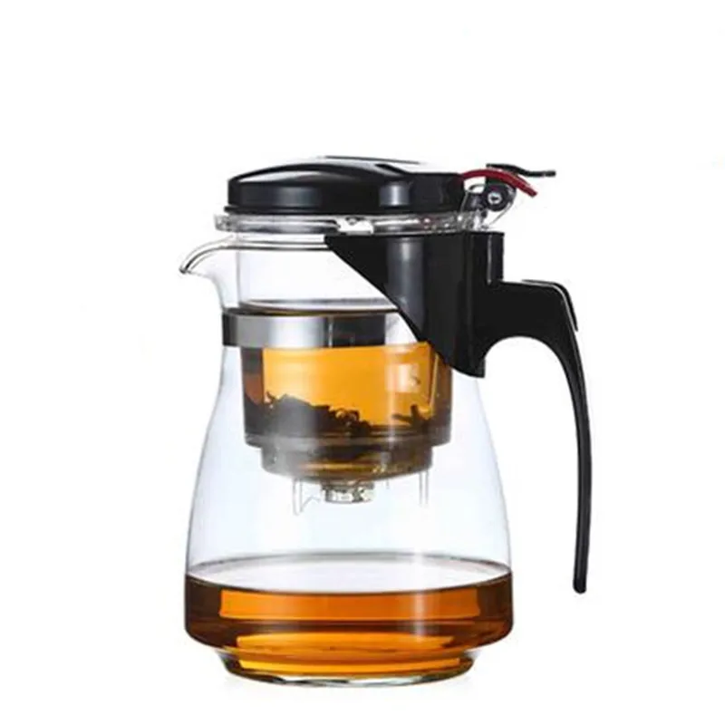 Горячая Распродажа высококачественный термостойкий стеклянный чайник для Пуэра