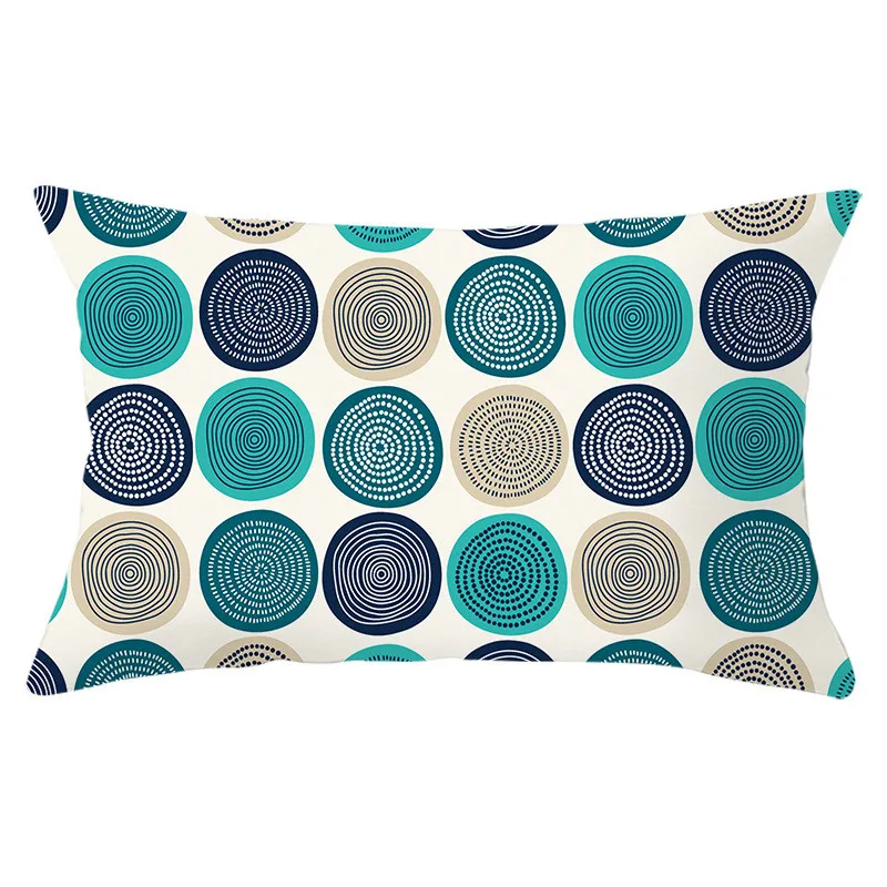 

XUNYU Geometry Cushion Cover 30x50 Polyester Pillowcase Decorative Sofa Cushions Pillowcover Home Decor Pillow Cases CE01