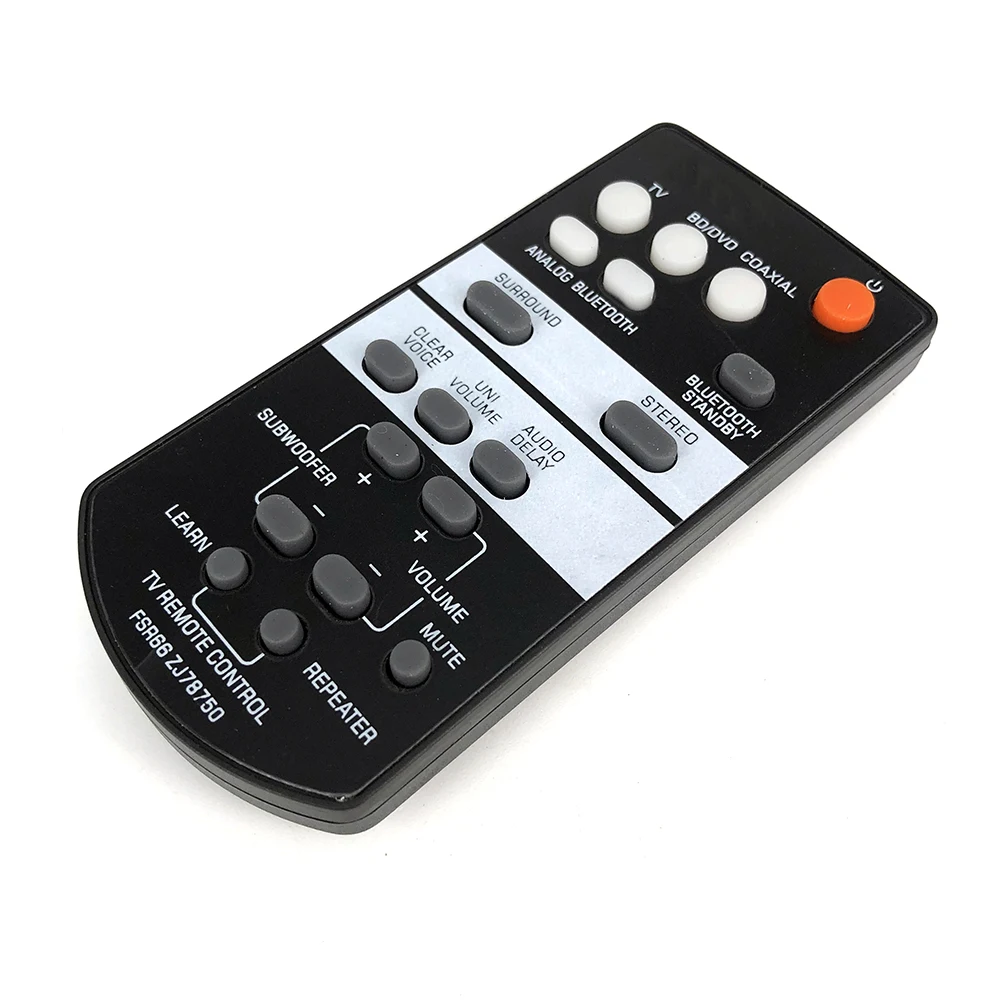 

New replacement for Yamaha FSR66 ZJ78750 ATS1030 Soundbar Remote Control