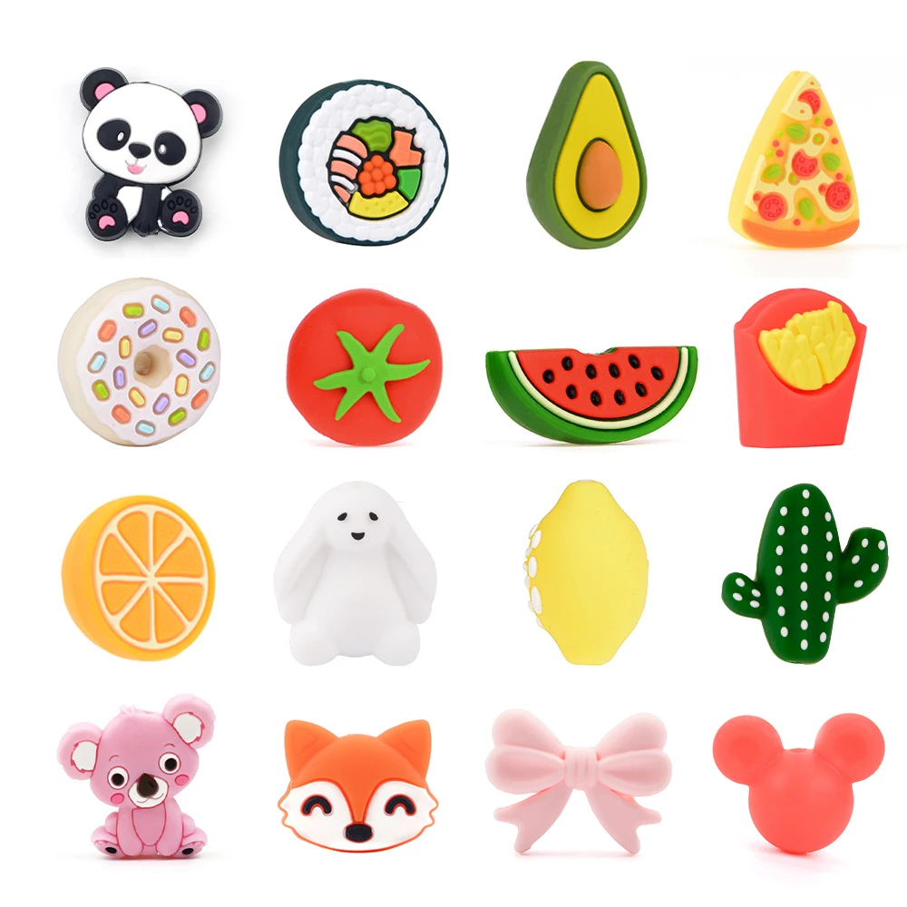 LOFCA 5 шт. в наборе Прорезыватель для зубов продуктов Класс силиконовые мини коала