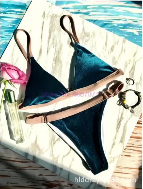 50 шт. женские пляжные бикини с высоким вырезом и пряжкой | Женская одежда