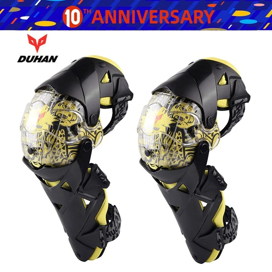 Free shipping 1pair DUHAN Motocross Kneecap Motorcycle Knee Pads Racing Armor Offroad Gear Downhill Motorcycle Protector Guards