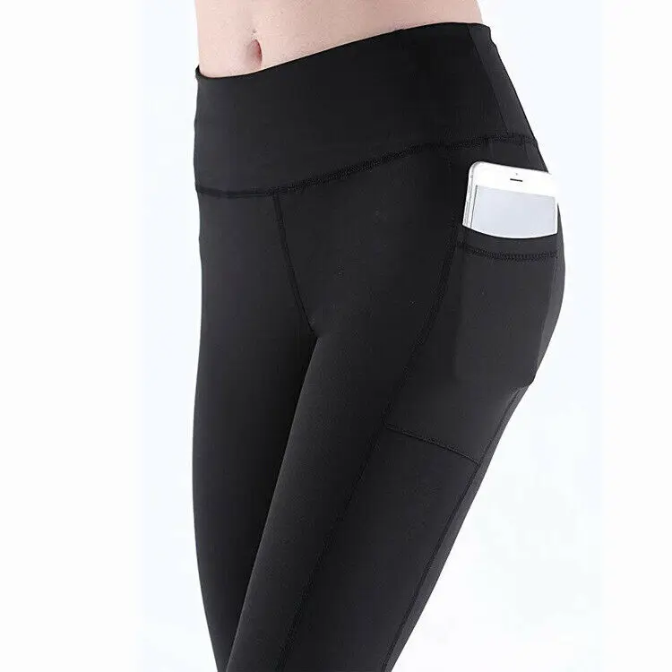 Sexy Women High Waist Leggings Gothic Trousers Sports Pants Plus Size Black Capris Sportswear New Fitness | Женская одежда