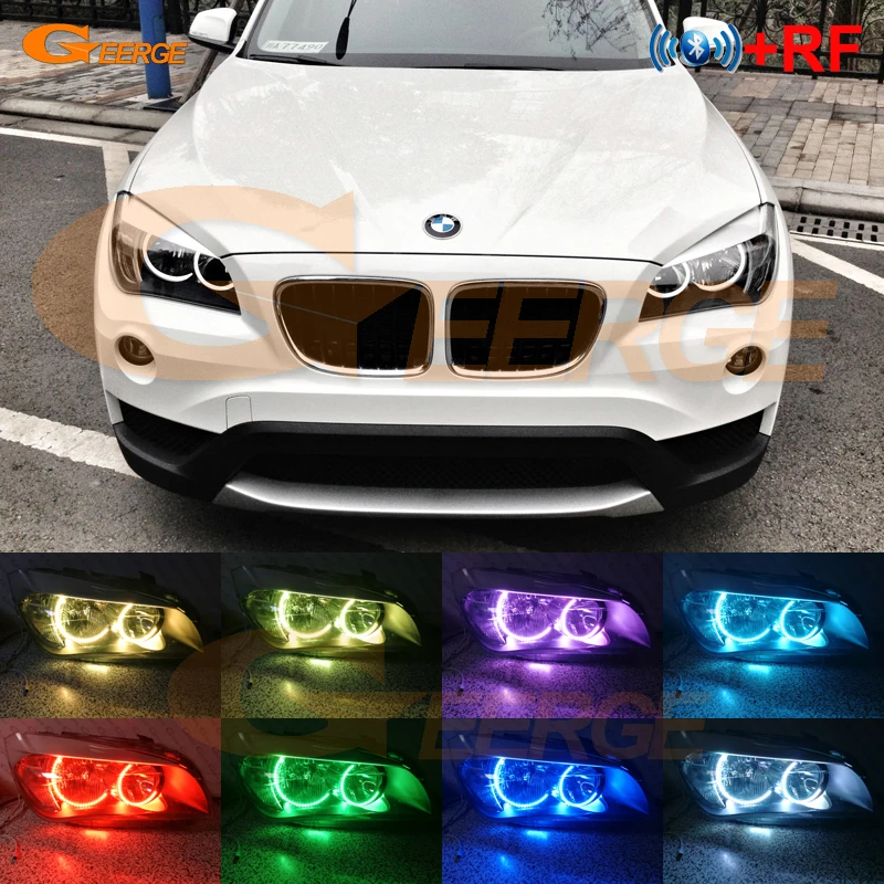 Для BMW X1 E84 2009 2010 2011 2012 2013 2014 2015 галогенные HD RF Дистанционное Bluetooth приложение