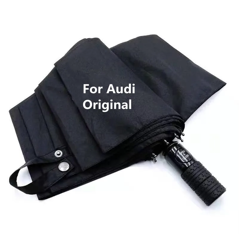 Оригинальный зонт трехсложный с ручкой для автомобилей Audi A3 A4 B8 B9 A6 C5 C6 C7 A7 Q5 A5 A8 8V0 857 951.