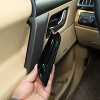 abs black for landrover freelander 2 07 15 car styling car inner door handle bowl decoration cover trim stickers car accessories